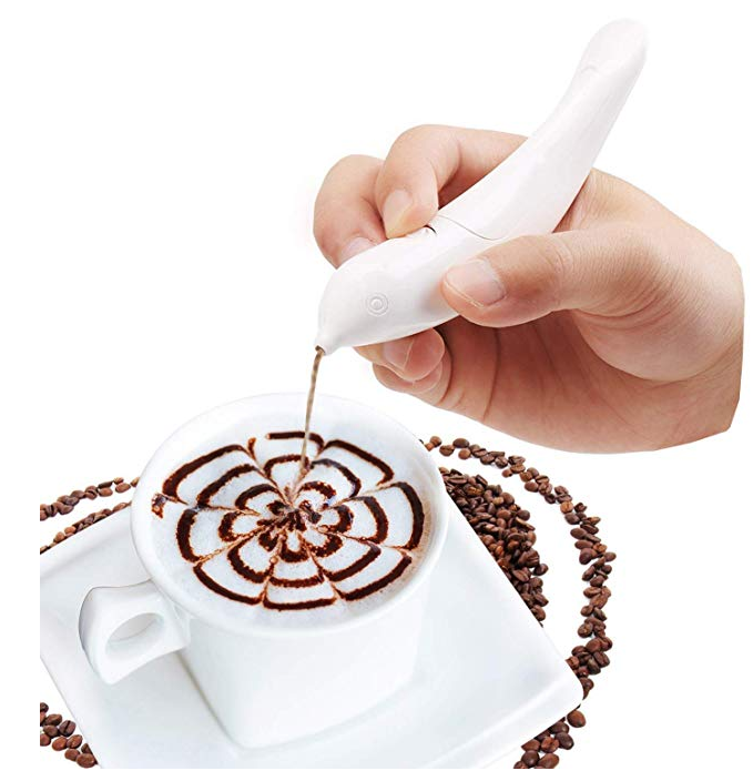 1Pcs Barista Cappuccino Espresso Coffee Decorating Latte Art Pen