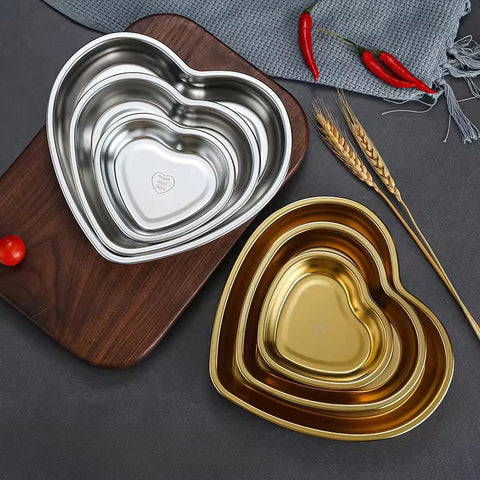 Heart Stainless Steel Bowl